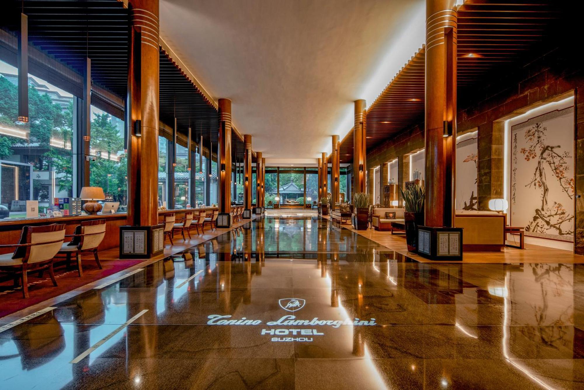 Tonino Lamborghini Hotel Suzhou Suzhou  Bagian luar foto