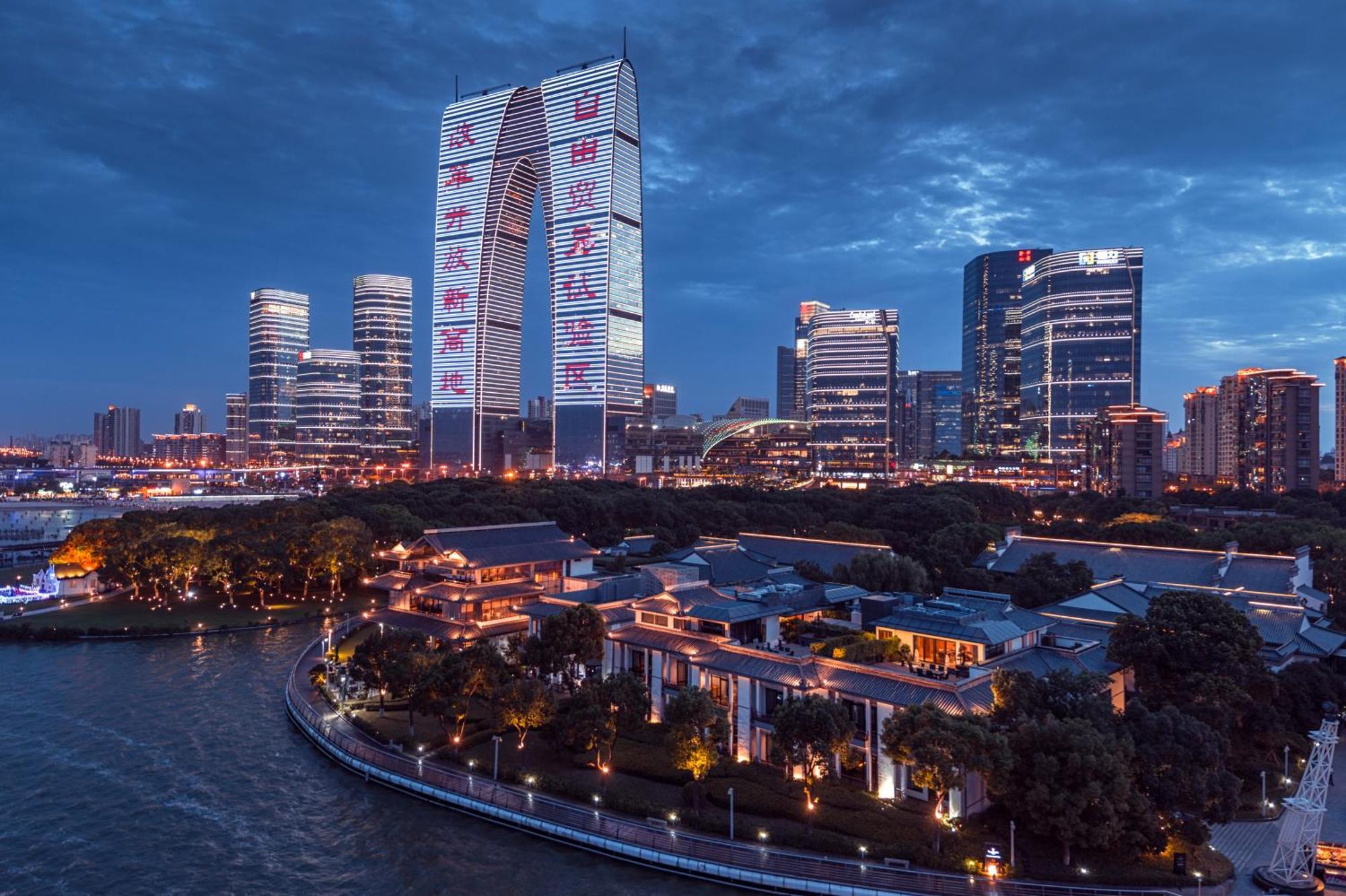 Tonino Lamborghini Hotel Suzhou Suzhou  Bagian luar foto